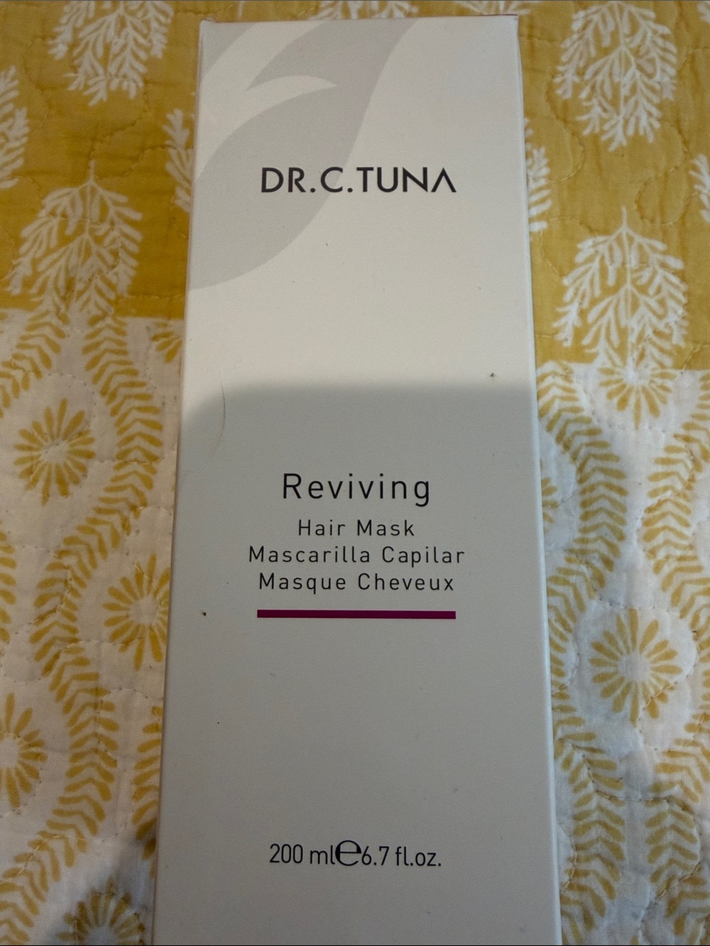 Dr. C. Tuna Reviving Hair Mask - White Packaging